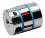 Compact slip-free claw coupling complete. Str. 24. Clamping hub Ø12PFN/Ø25
