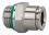 Stainless, straight union 44.012-12 ES, Ø12 - G 1/2