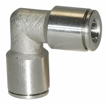 Stainless, angle 48.010 ES, Ø10/ Ø10
