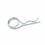 E+G Spring cotter pin, steel, double winding  
