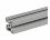 E+G Aluminum profile, light, 2000mm, bundle of 1