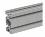 E+G Aluminum profile, light, 2000mm, bundle of 2
