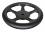 E+G Handwheel, acid-proof, w/groove, w/grip, matt 