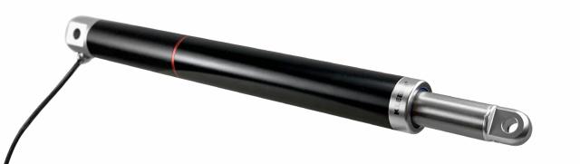 KLEEline38, 200mm, 1200N, 5 mm/s, ALU black RAL9005I, P66	