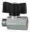 Mini ball valve 373.11-E, - G 1/4