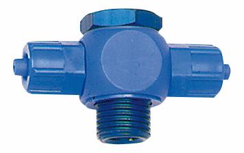 Push-on fitting POM 14.815, Ø6/4-G 1/4-Ø6/4