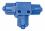 Push-on fitting POM 14.911, Ø6/4-Ø6/4-Ø6/4