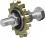 Idler type CZ=21 06 B-1 v Ø16